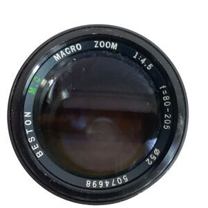Beston Macro Zoom Lens - Black - f = 80-205 - f.4.5 - Lens Cap